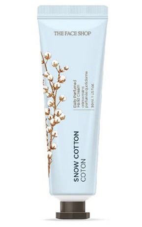 Крем для рук парфюмированный «Snow Cotton» с ароматом белого хлопка