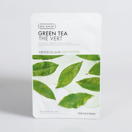 Маска для лица тканевая «Green Tea Face Mask» с экстрактом зеленого чая