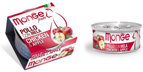 Корм для кошек Fruits «Кусочки курица с яблоком» (80 г)