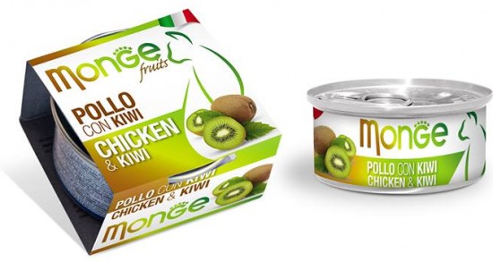 Корм для кошек Fruits «Кусочки курица с киви» (80 г)