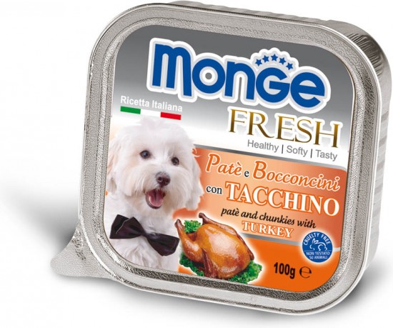 Корм для собак Fresh «Паштет с индейкой»