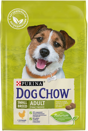 Корм для собак старше 1 года Dog Chow «Курица» (2,5 кг)