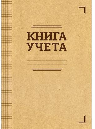 Книга учёта в клетку (48 листов формата А4 на скобе, класс D)