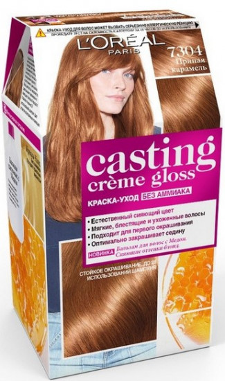 Краска-уход для волос «Casting Creme Gloss», оттенок 7304 Пряная карамель