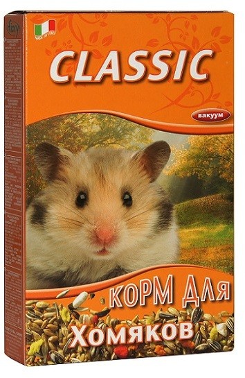 Корм для хомяков