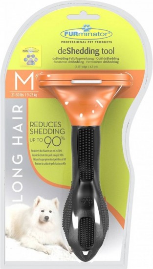 FURminator для собак средних длинношерстных пород (7 см)