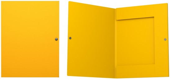 Папка с 3 клапанами на кнопке А4 (8 мм)