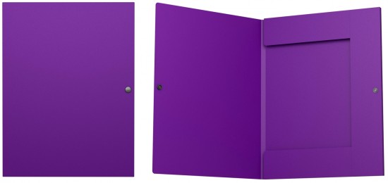 Папка с 3 клапанами на кнопке А4 (8 мм)