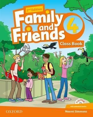 Family & Friends 4 2Ed Cb & Multirom Pack