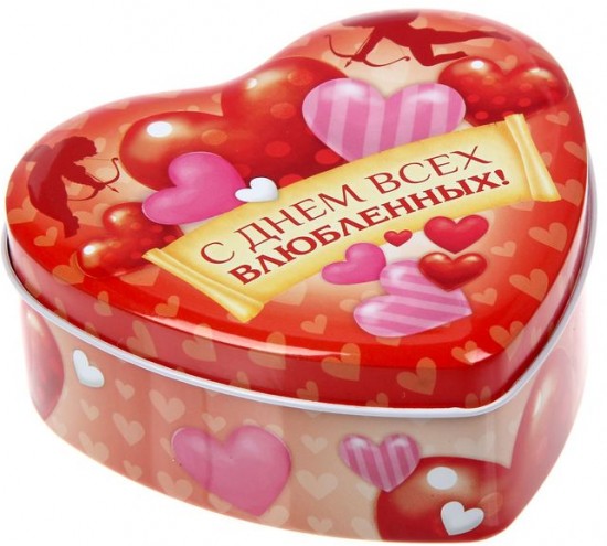 Шкатулка «С днем всех влюбленных!»