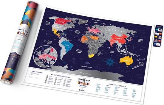 Карта Travel Map Holiday World