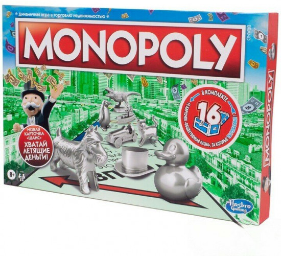 Настольная игра «Классическая монополия», обновленная