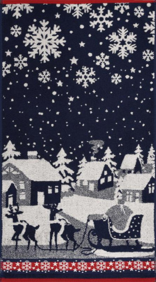 Полотенце махровое «Snow Story» (хлопок, 50х90 см)
