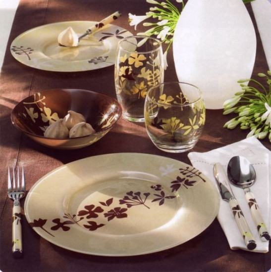 Сервиз столовый Hevea Beige (19 предметов)