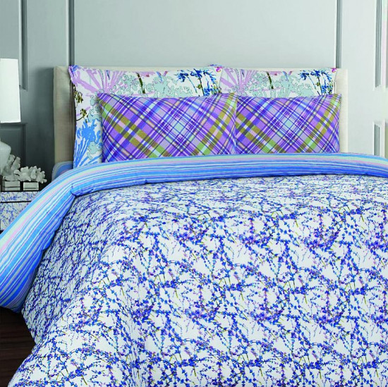Комплект постельного белья «Lavender» (арт. 551114/73, 1,5 спальный, бязь-люкс, 2 наволочки 70х70)