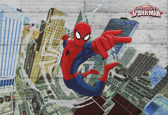 Фотообои «Spider-Man Concrete» (368 х 254 см)