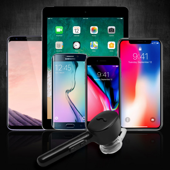 Гарнитура беспроводная Promate Pioneer c USB адаптером для зарядки