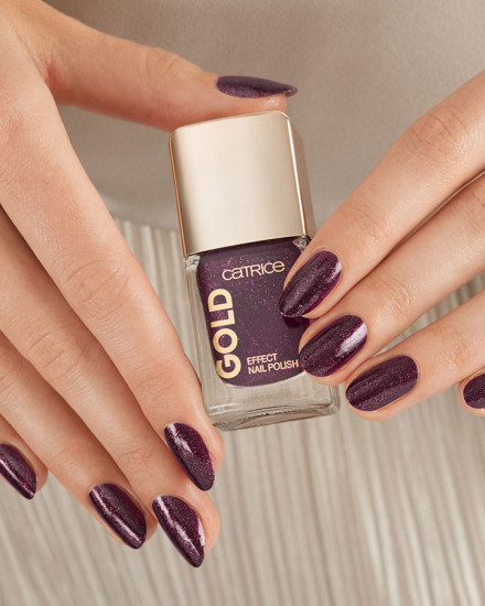 Лак для ногтей «Gold Effect», оттенок 07 Lustrous Seduction