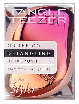 Расческа компактная «Cerise Pink Ombre»