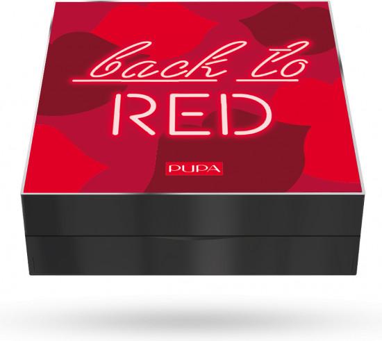 Палетка для макияжа «Pupart», оттенок 001 Back to red