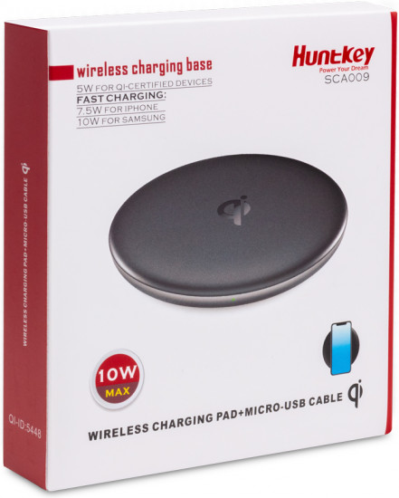 Устройство зарядное беспроводное Huntkey SCA009