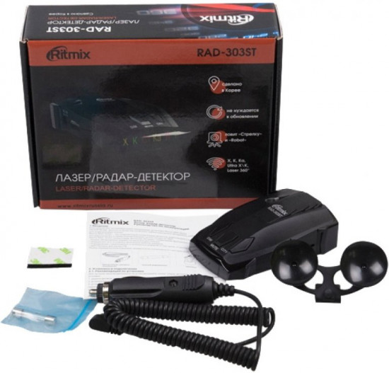 Радар-детектор Ritmix RAD-303ST