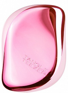 Расческа компактная «Baby Doll Pink Chrome»
