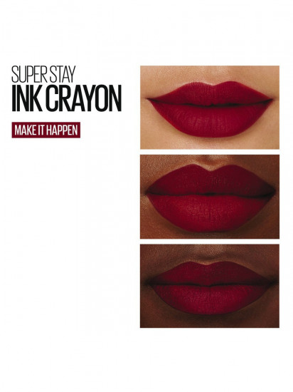 Помада-стик для губ суперстойкая «Superstay Ink Crayon», тон 55 Сделай это возможным
