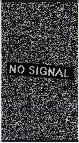 Полотенце махровое «No signal»