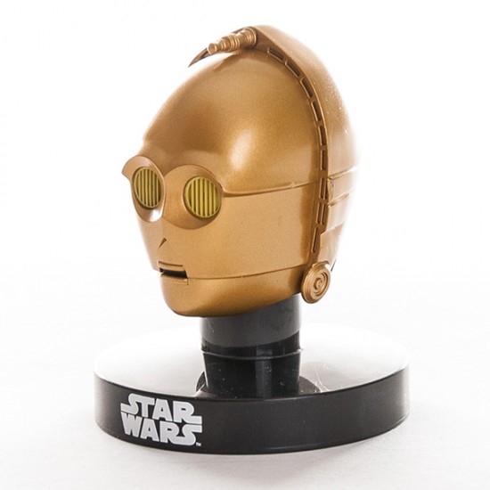 Шлем на подставке «C-3PO»