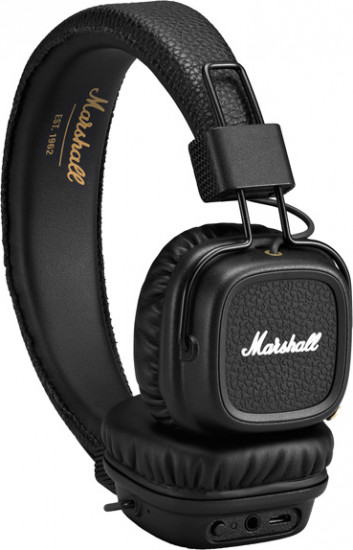 Наушники накладные Marshall Major II Bluetooth Black