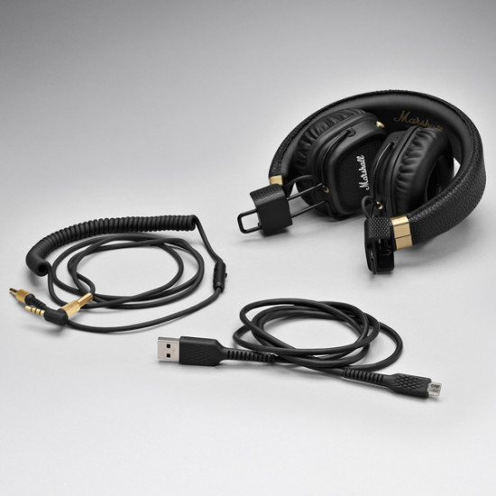 Наушники накладные Marshall Major II Bluetooth Black