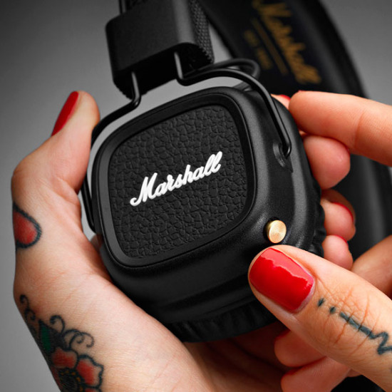Наушники накладные Marshall Major II Bluetooth Black