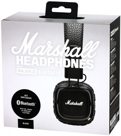 Наушники накладные Marshall Major II Bluetooth Black