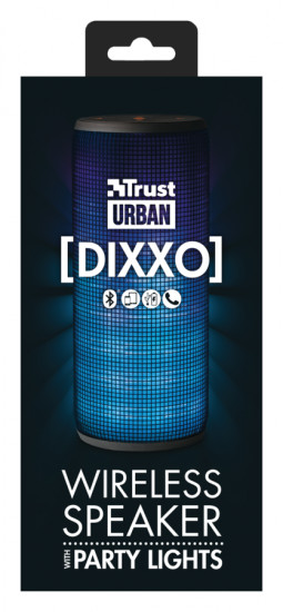 Компактная акустика Trust DIXXO с подсветкой