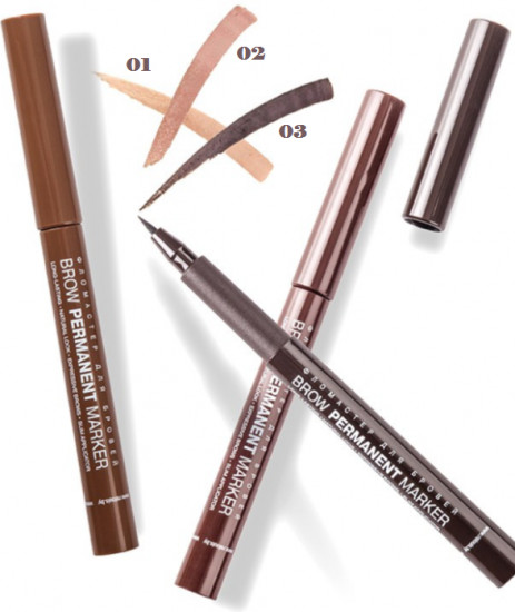 Фломастер для бровей «Brow Permanent Marker», оттенок 03 Dark Brown