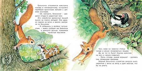 Приключения бельчонка, волчонка, оленёнка