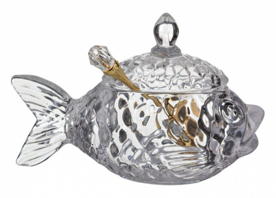 Икорница с ложкой