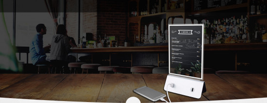 Аккумулятор внешний Power bank menu 13000 mAh (серебристый)