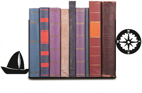 Ограничитель для книг «Навигация»