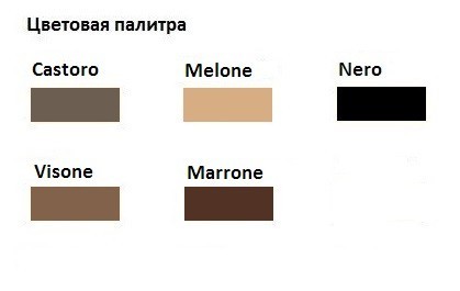 Тонкие колготки с заниженной талией "ESLI VIVA 20" (castoro, 20 DEN)