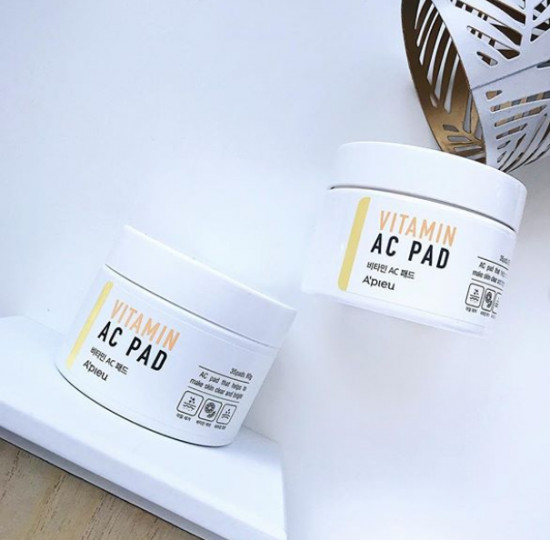 Пилинг-диски для лица с AHA и BHA кислотами «Vitamin AC Pad»
