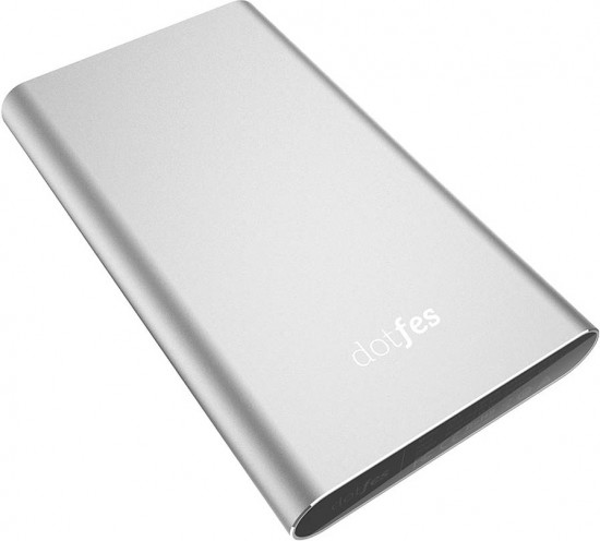 Аккумулятор внешний Dotfes D03 10000 mAh