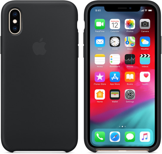 Чехол силиконовый для iPhone X/XS