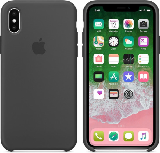 Чехол силиконовый для iPhone X/XS