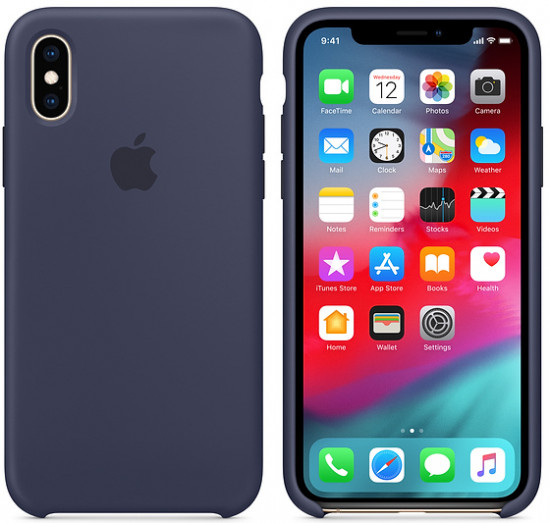 Чехол силиконовый для iPhone X/XS