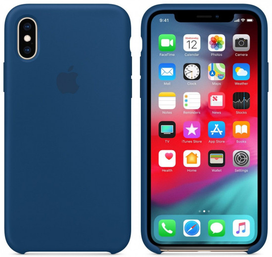 Чехол силиконовый для iPhone X/XS