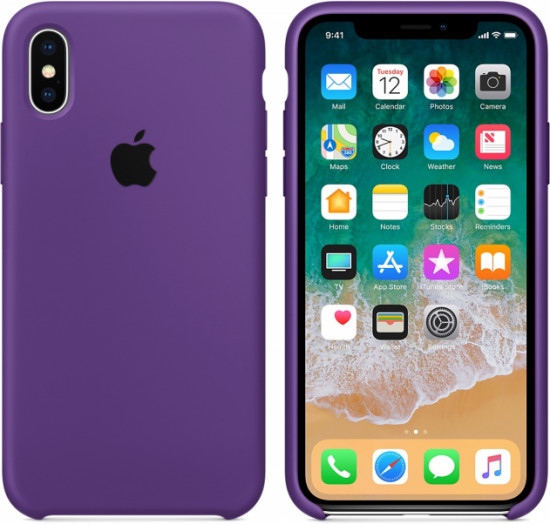 Чехол силиконовый для iPhone X/XS