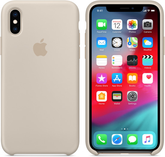 Чехол силиконовый для iPhone X/XS