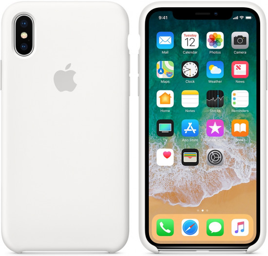 Чехол силиконовый для iPhone X/XS